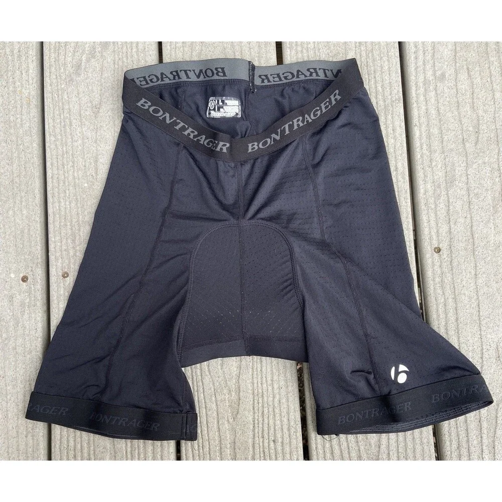 Bontrager Solstice Padded Cycling Shorts Liner Large Bike Riding Base Layer